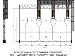 pomost sygnalowy z drabina z prawej h0 dla 1-w, 2-w, 3-w.jpg