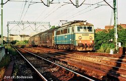 1994.07.20. - szlak Wrocław Gł. - Grabiszyn Podg. - ET21-120 z poc. os. rel. Wrocław Gł. -...jpg