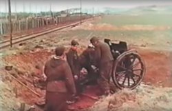 Kriegszenen 1945 an der Oder in Hohenwutzen klatka z filmu www_youtube_com.jpg