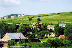 1992.06.28. - Krynica - Powroźnik - ET21-619 z poc. posp. rel. Krynica - Gliwice, fot. Paweł...jpg