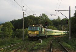 2007.08.05. - Zakopane - ET21-272 z poc. posp. nr 35504 rel. Zakopane - Gdynia Gł. Os., fot. ...jpg