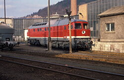 1990.03.23. - Meiningen - ''Ludmiła'' 132 089-4 DR, fot. H. Heiderich (flickr W. + H. Brutzer).jpg