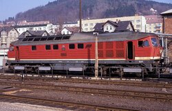 1991.03.14. - Meiningen - ''Ludmiła'' 132 089-4 DR, fot. Werner Brutzer (flickr W. + H. Brutz...jpg