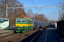 2022.03.12. - Chvaletice - Škoda 163 035-9 ''Zosia'' z poc. tow. Nex nr 66362 rel. Řečany n...jpg